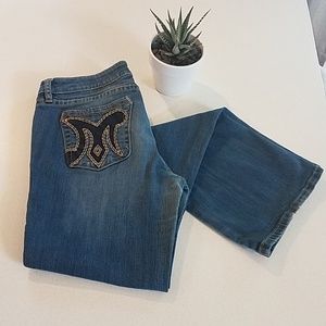 MEK cypress boot cut jeans 31/34